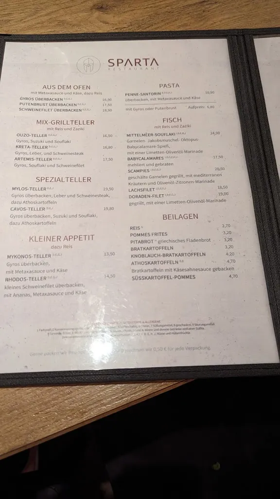 Menu_Restaurant Sparta_Altenburg_image_1