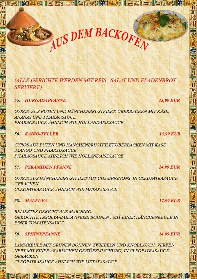 Menu_Restaurant Pharao_Altenburg_image_2