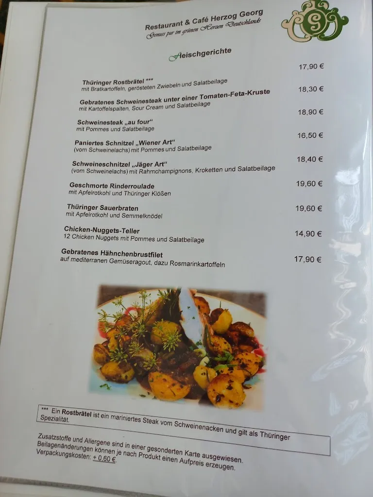 Menu_Restaurant & Café Herzog Georg_Liebenstein_image_1