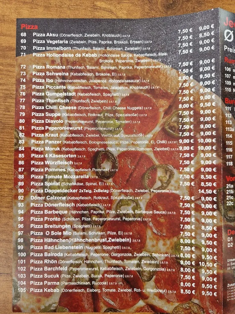 Menu_AKSU Döner, Pizzeria & Eiscafé_Liebenstein_image_3