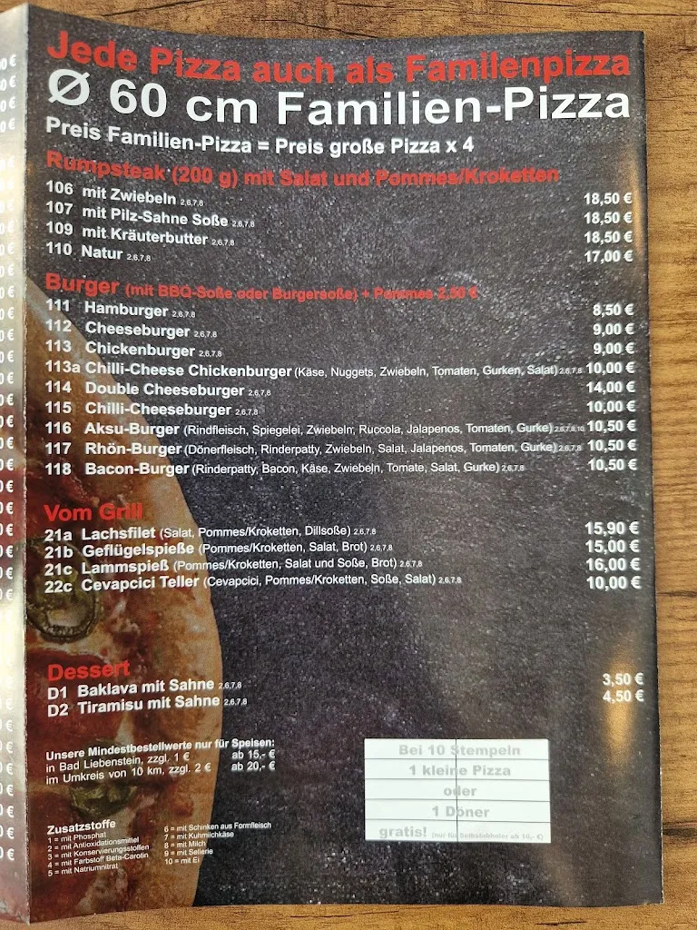 Menu_AKSU Döner, Pizzeria & Eiscafé_Liebenstein_image_4