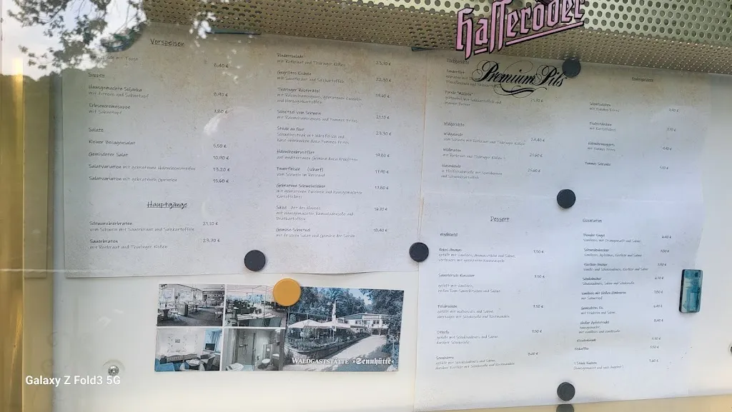 Menu_Waldgaststätte Sennhütte_Frankenhausen/Kyffhäuser_imagen_2