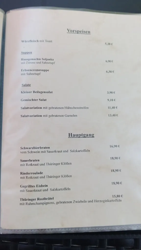Menu_Waldgaststätte Sennhütte_Frankenhausen/Kyffhäuser_imagen_4