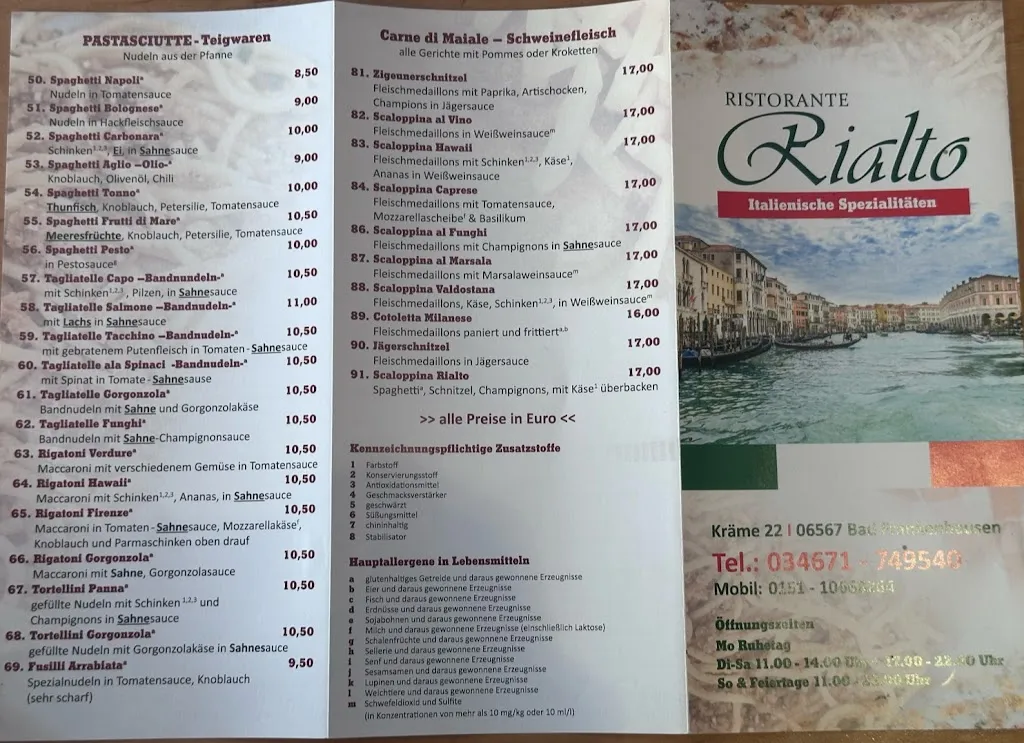 Menu_Ristorante Rialto_Frankenhausen/Kyffhäuser_image_2