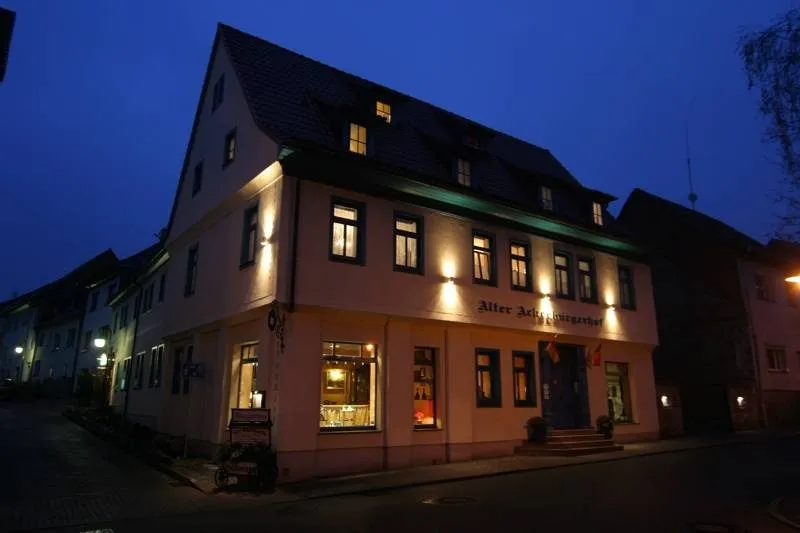 Alter Ackerbuergerhof restaurant in Frankenhausen/Kyffhäuser