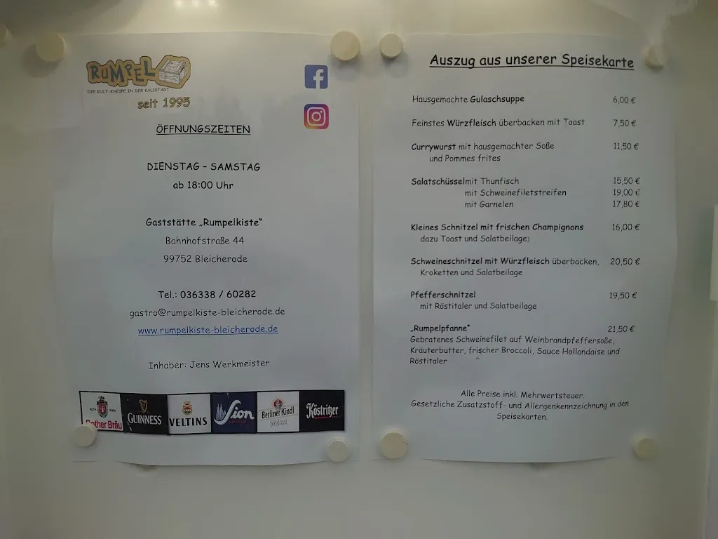 Menu_Gaststätte Rumpelkiste_Bleicherode_image_1