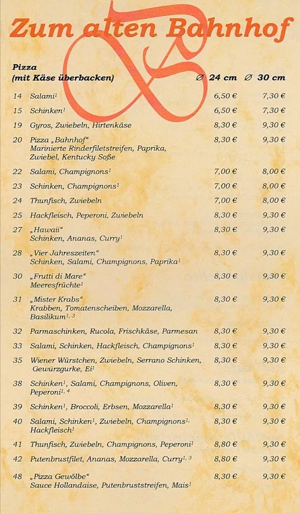Menu_Gaststätte Zum alten Bahnhof_Gera_image_1