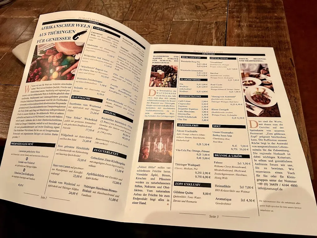 Menü_Zum güldenen Zopf_Blankenhain_Bild_2