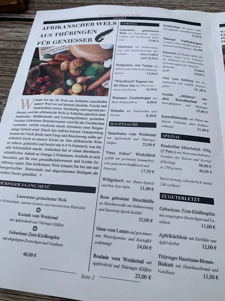 Menü_Zum güldenen Zopf_Blankenhain_Bild_3