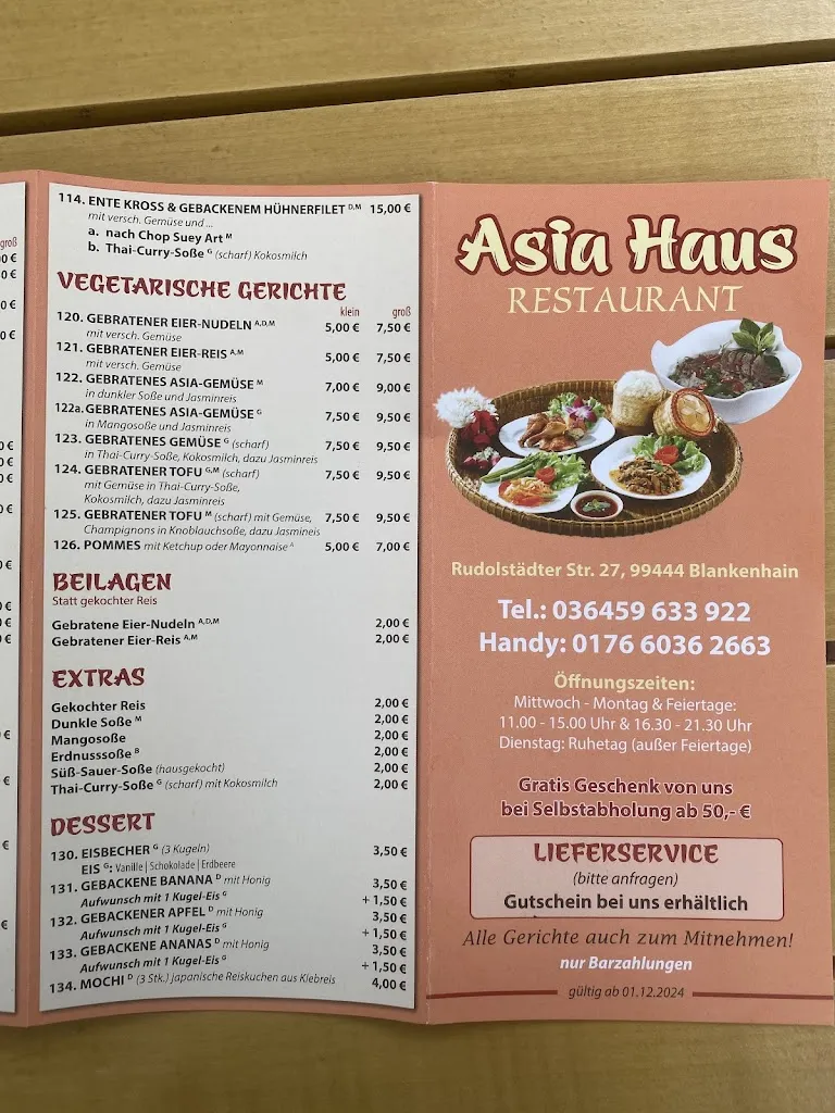 Menu_Asia Haus Blankenhain_Blankenhain_image_2