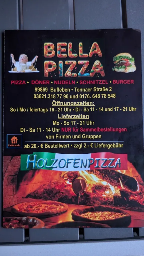Bella Pizza restaurant in Nessetal