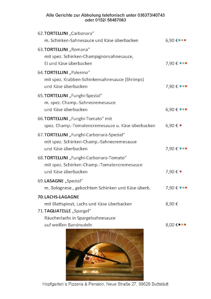 Menu_Hopfgartens Pizzeria & Pension & Partyservice_Buttstädt_image_1