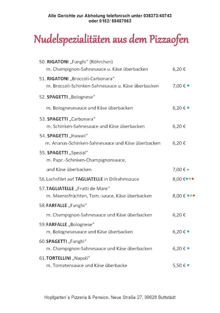 Menu_Hopfgartens Pizzeria & Pension & Partyservice_Buttstädt_image_4