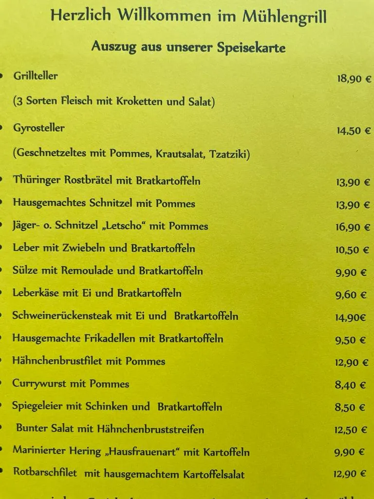 Menu_Raststätte Mühlengrill_Dachwig_image_1