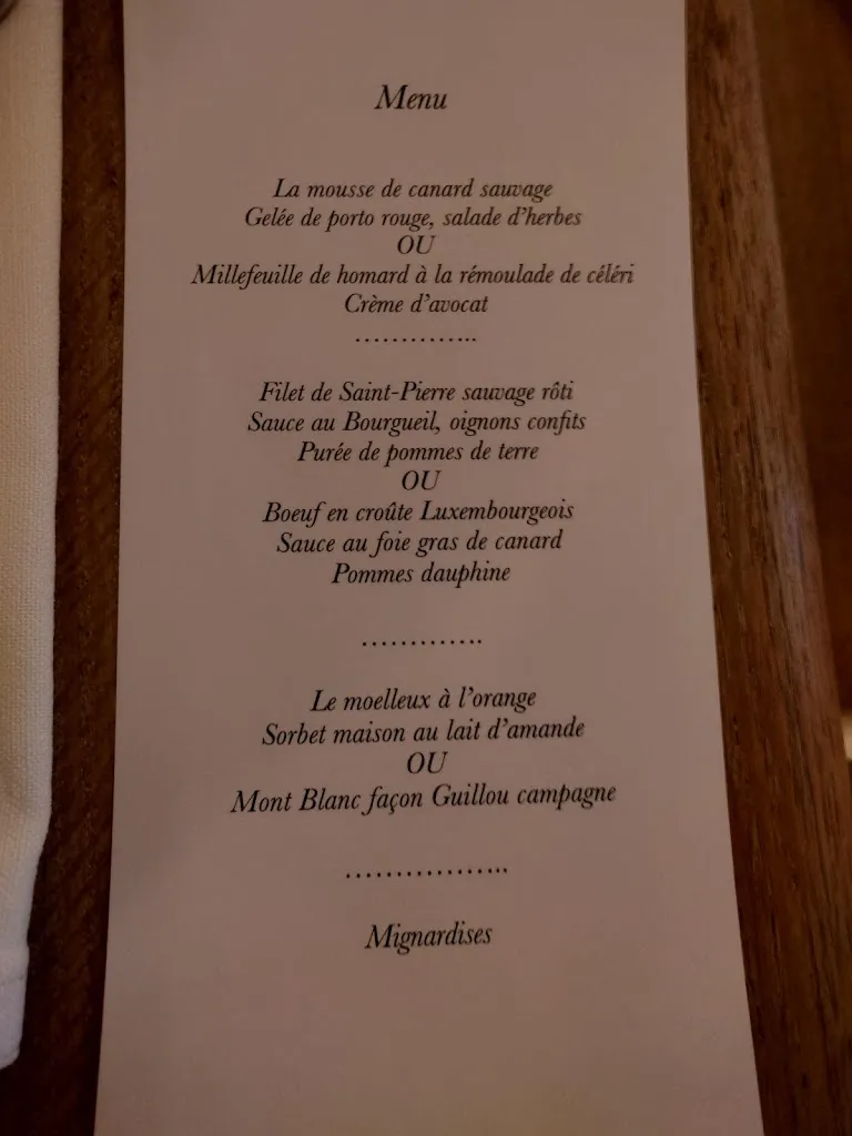 Menu_Guillou Campagne schouweiler dippach_Luxembourg_image_4
