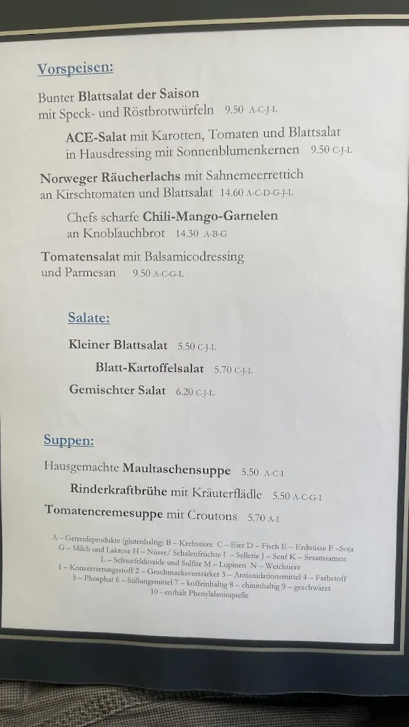 Menu_Restaurant Schillerhöhe_Gerlingen_immagine_1