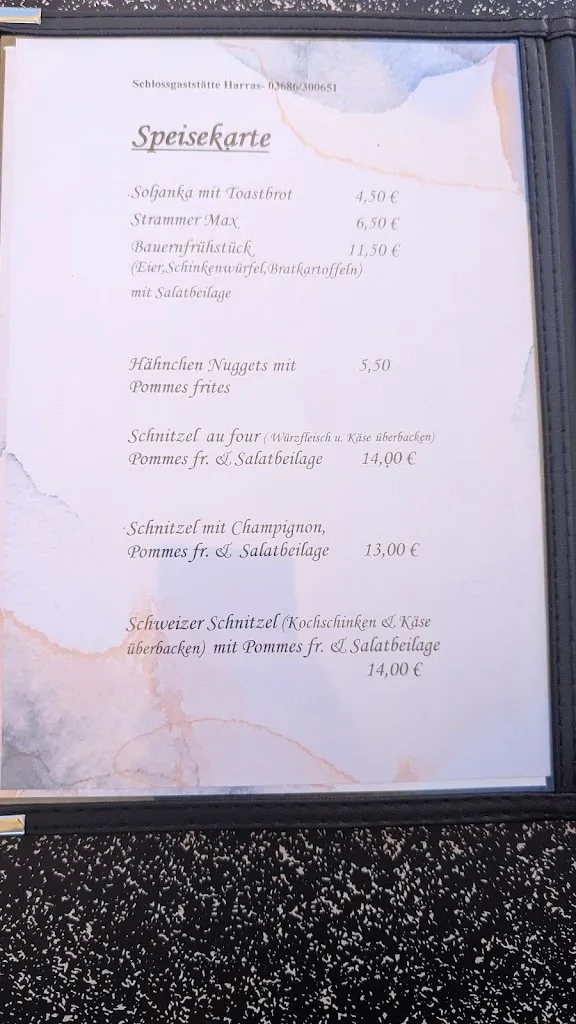 Menu_Schloßgaststätte Harras_Eisfeld_image_4