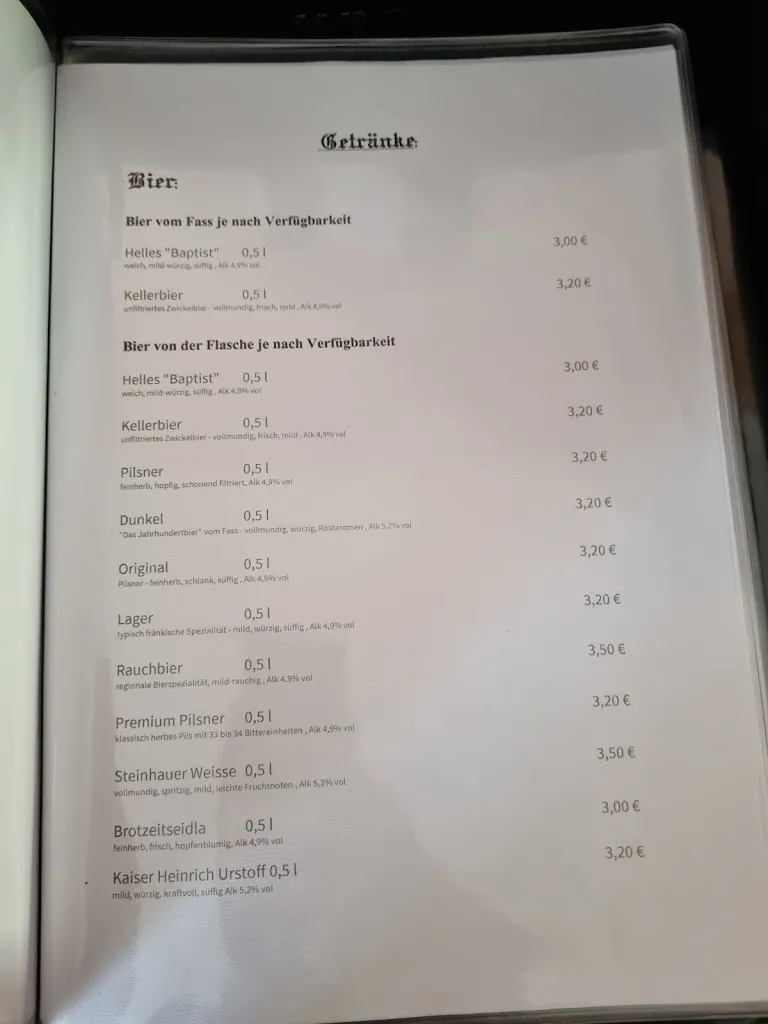 Menu_Restaurant & Ferienwohnungen Rhöner Sternenhimmel_Frankenheim/Rhön_image_1