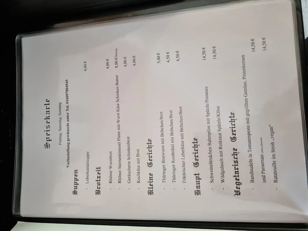 Menu_Restaurant & Ferienwohnungen Rhöner Sternenhimmel_Frankenheim/Rhön_image_2