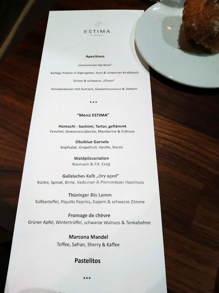 Menu_ESTIMA by Catalana | Casual Fine Dining Restaurant_Erfurt_immagine_3