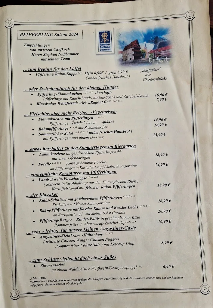 Menu_Augustiner Erfurt_Erfurt_image_3