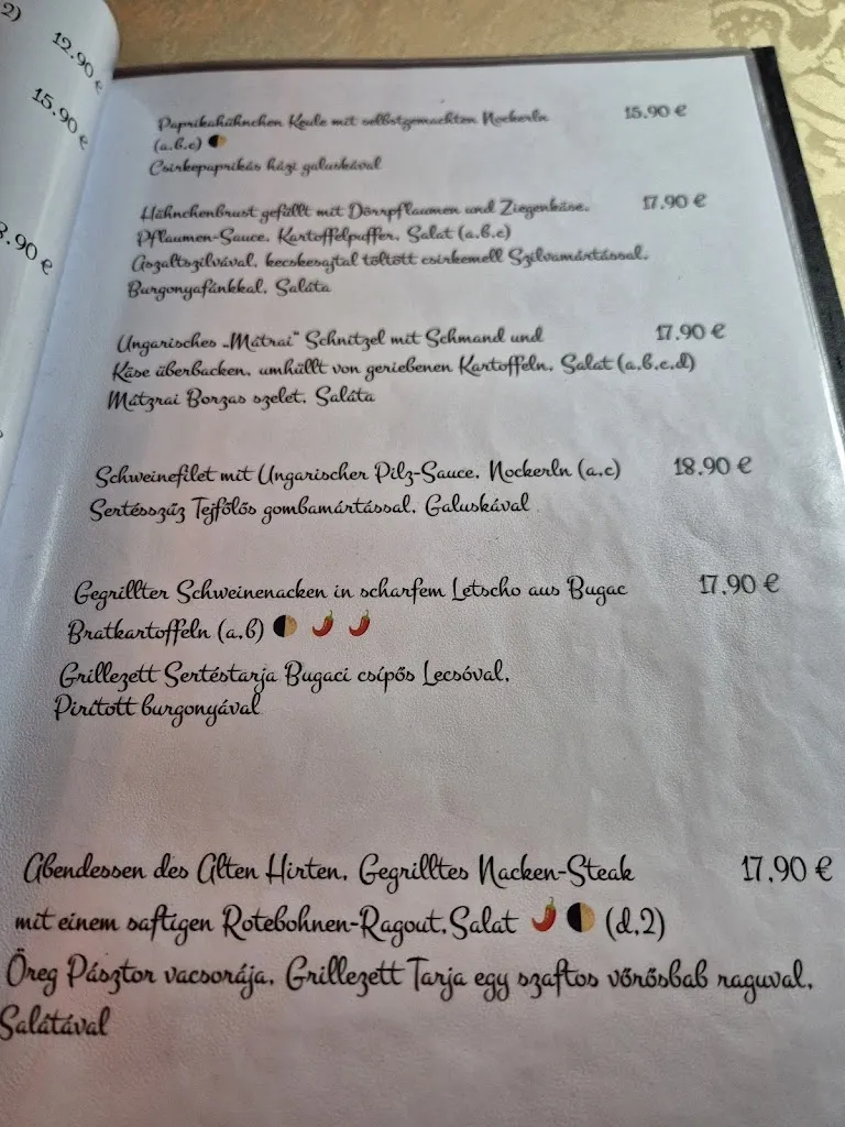 Menu_Hungarica Exzellent_Erfurt_image_1
