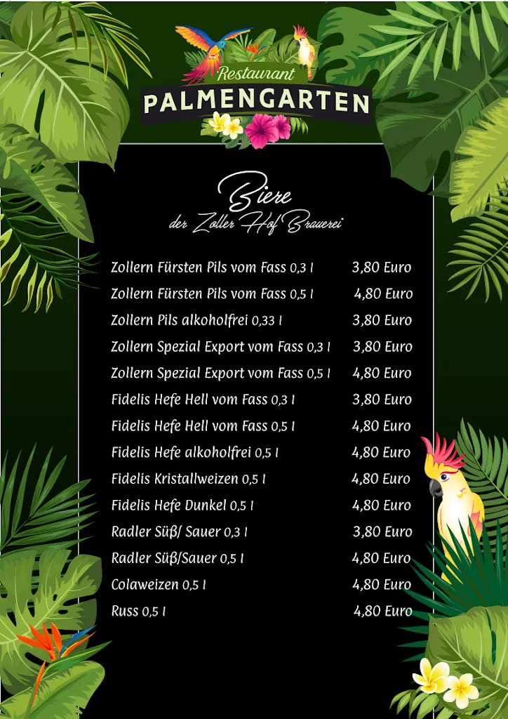 Menu_Restaurant Palmengarten Sigmaringen_Sigmaringen_image_2