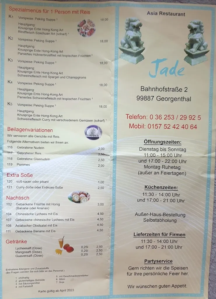 Menu_China Restaurant Jade_Georgenthal_image_1