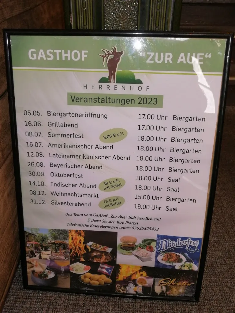 Gasthof Zur Aue restaurant in Herrenhof