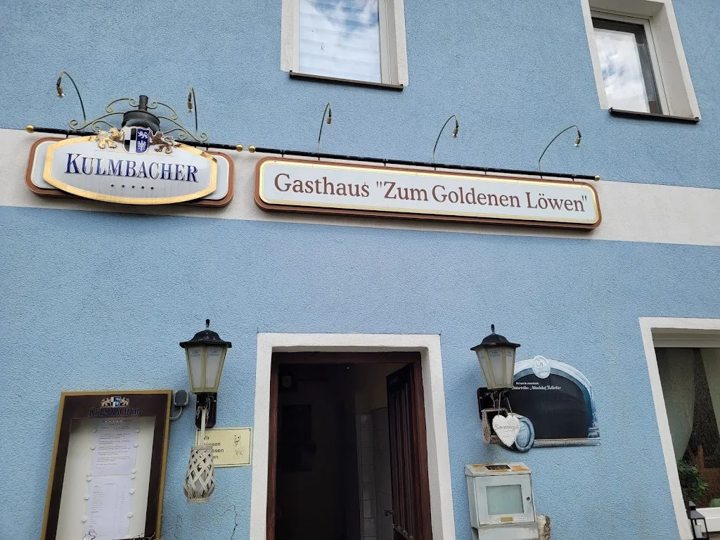 Gasthaus Zum goldenen Löwen ristorante a Hahnbach