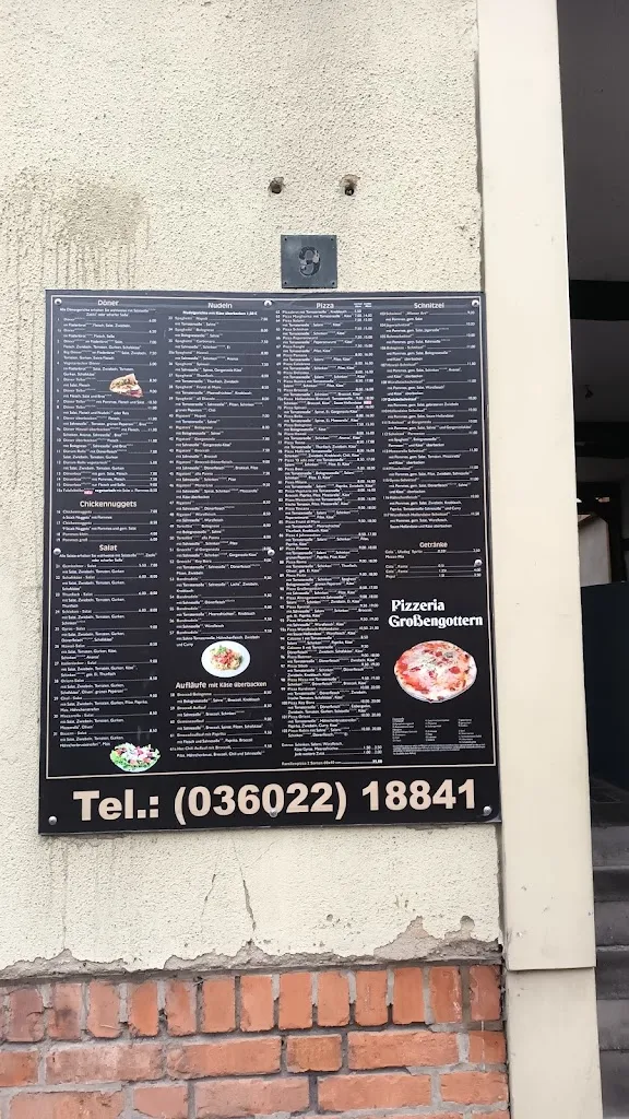 Menu_Pizzeria Großengottern_Großengottern_image_4