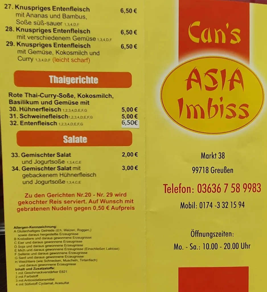 Menu_CAN Asia Imbiss_Greußen_image_1