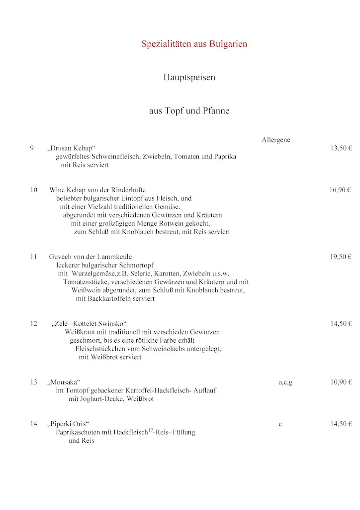 Menu_Hotel Balkan_Sömmerda_immagine_1