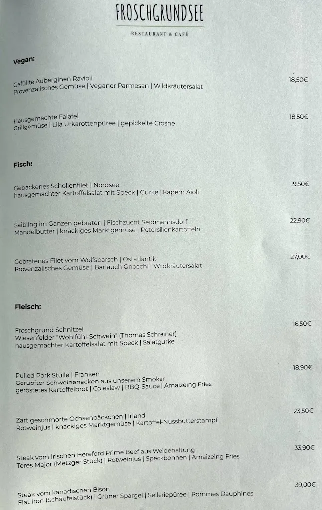 Menu_Restaurant Froschgrundsee_Rödental_immagine_1