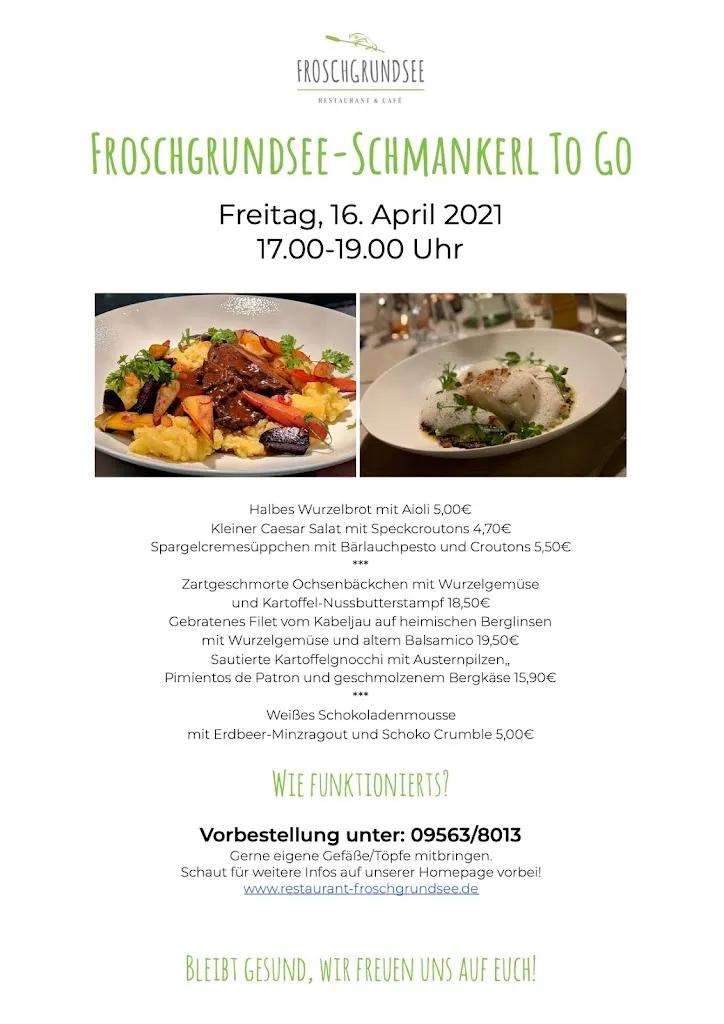 Menu_Restaurant Froschgrundsee_Rödental_immagine_3