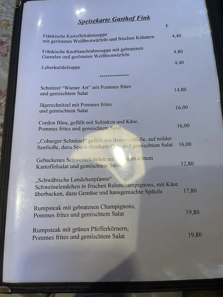 Menu_Gasthof Fink_Coburg_image_2