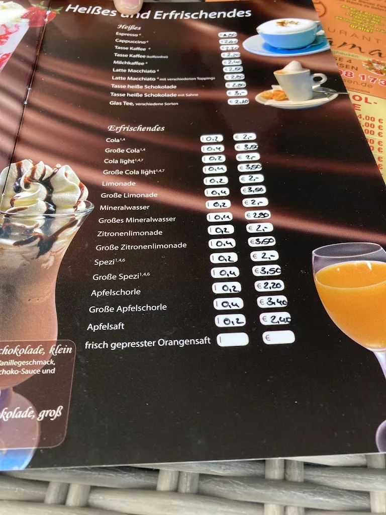 Menu_Panorama Restaurant_Hildburghausen_image_1