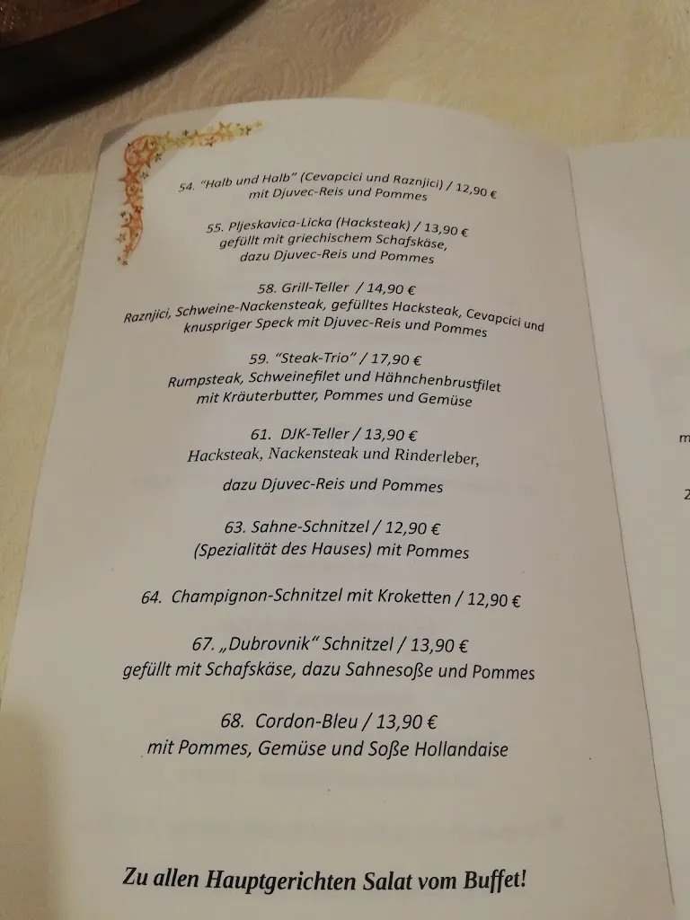 Menu_Restaurant Blaue Adria_Großostheim_image_1