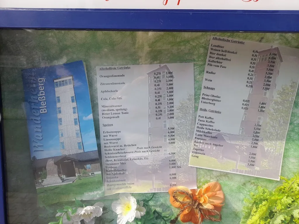 Menu_Wanderheim Bleßberg_Siegmundsburg_immagine_2