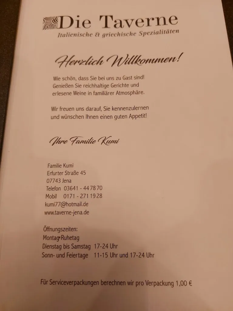 Menu_Die Taverne Jena_Jena_image_3