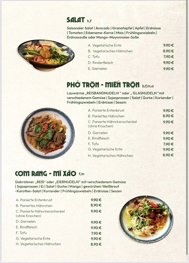 Menu_168 Restaurant Jena_Jena_immagine_1