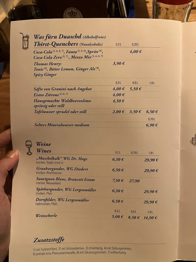 Menu_Hofbräu am Johannistor_Jena_image_4