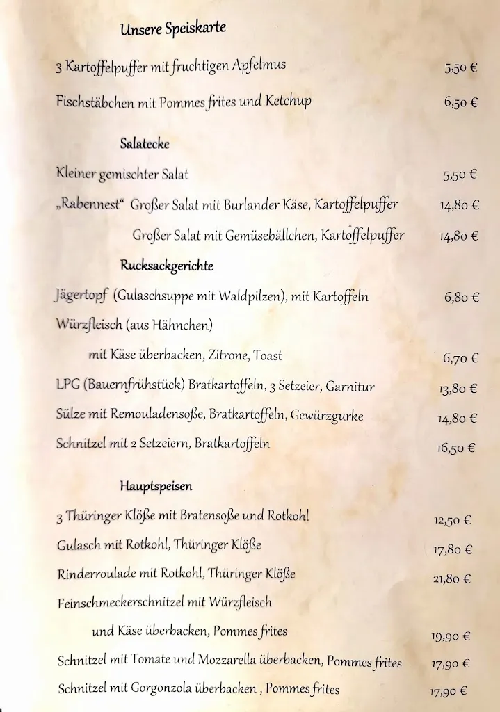 Menu_Gasthaus Zur Kunitzburg_Jena_image_2