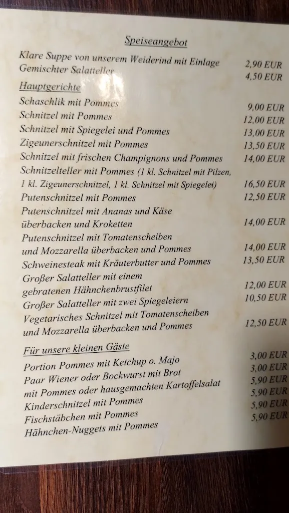 Menu_Gaststätte Zum Lindenhof_Küllstedt_immagine_1