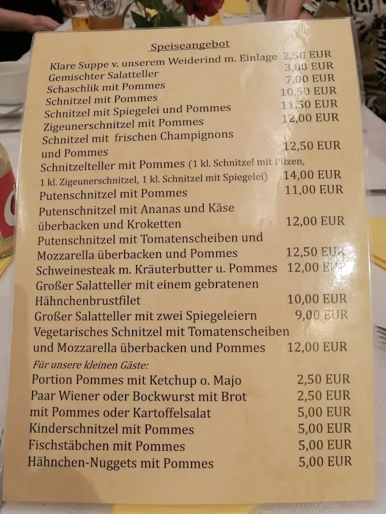 Menu_Gaststätte Zum Lindenhof_Küllstedt_immagine_2
