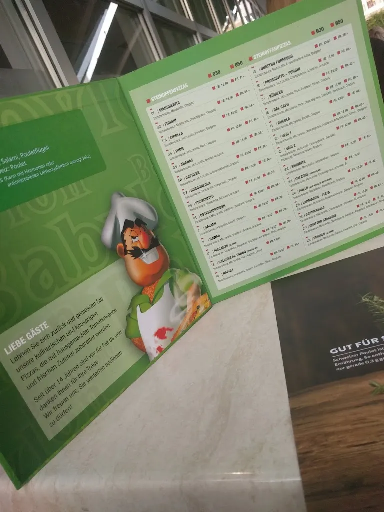 Menu_Babylon Pizzakurier_Köniz_image_1