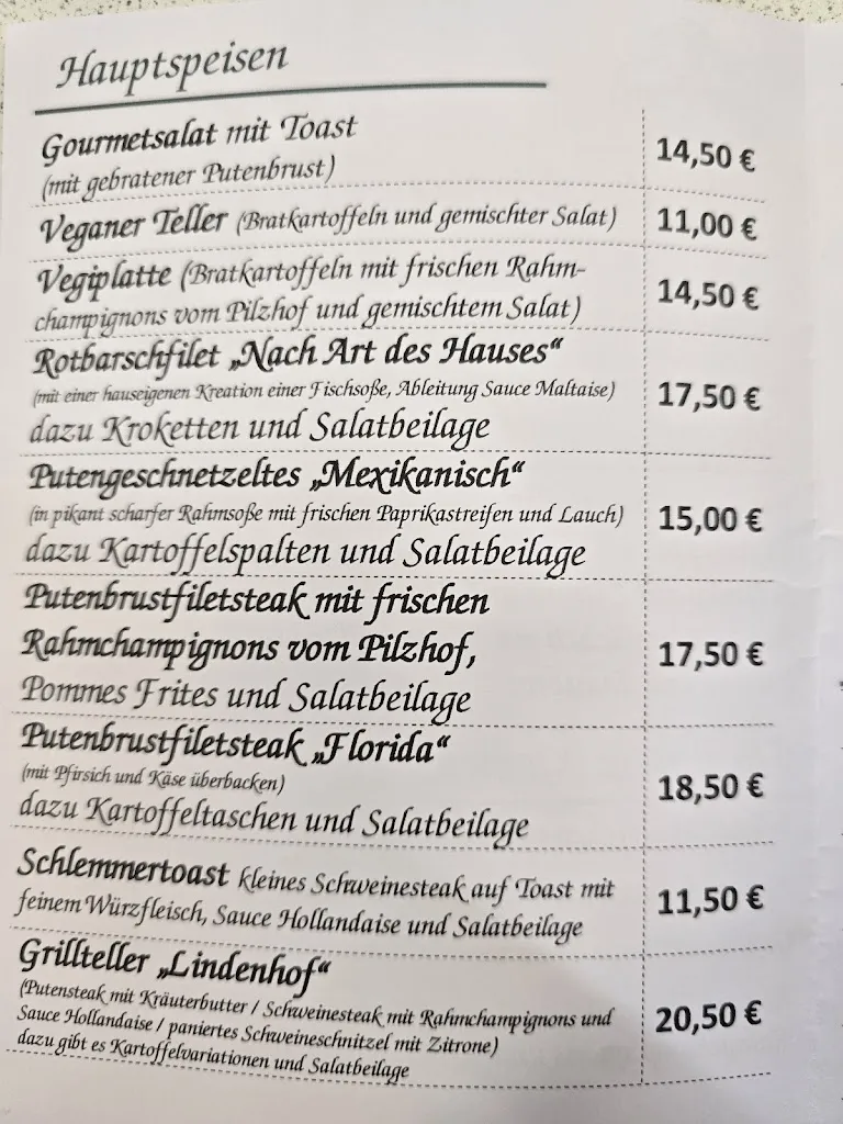 Menu_Gaststätte Lindenhof_Greiz_immagine_2