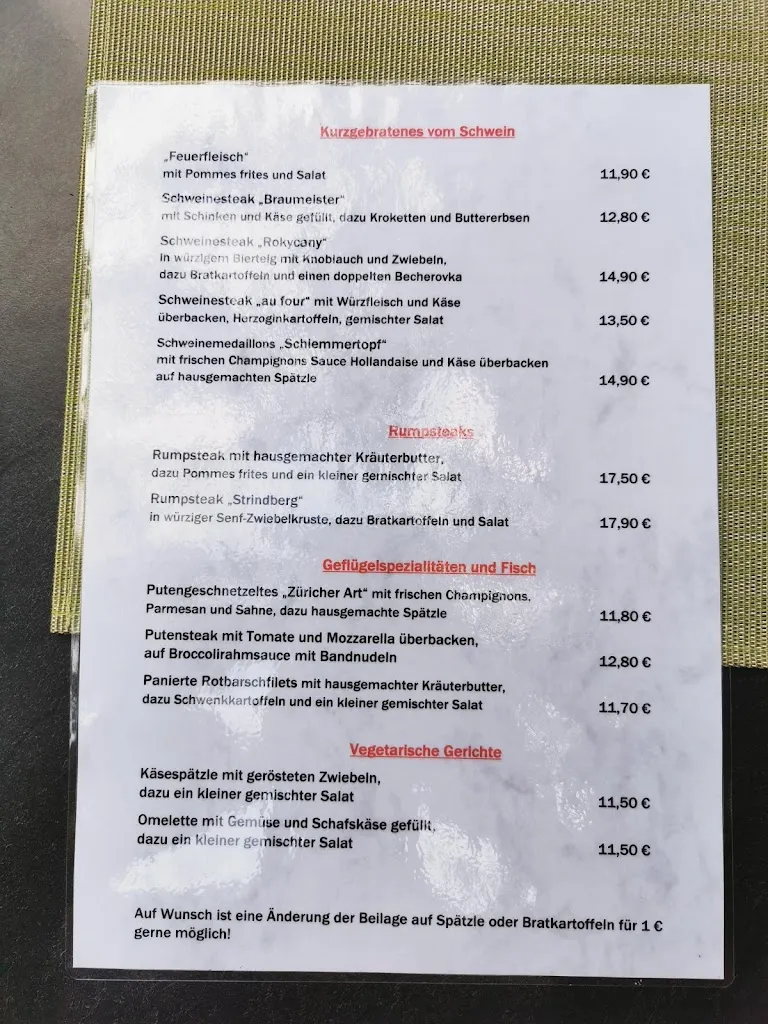 Menu_Greizer Brauereigasthof Grüne Linde_Greiz_immagine_2