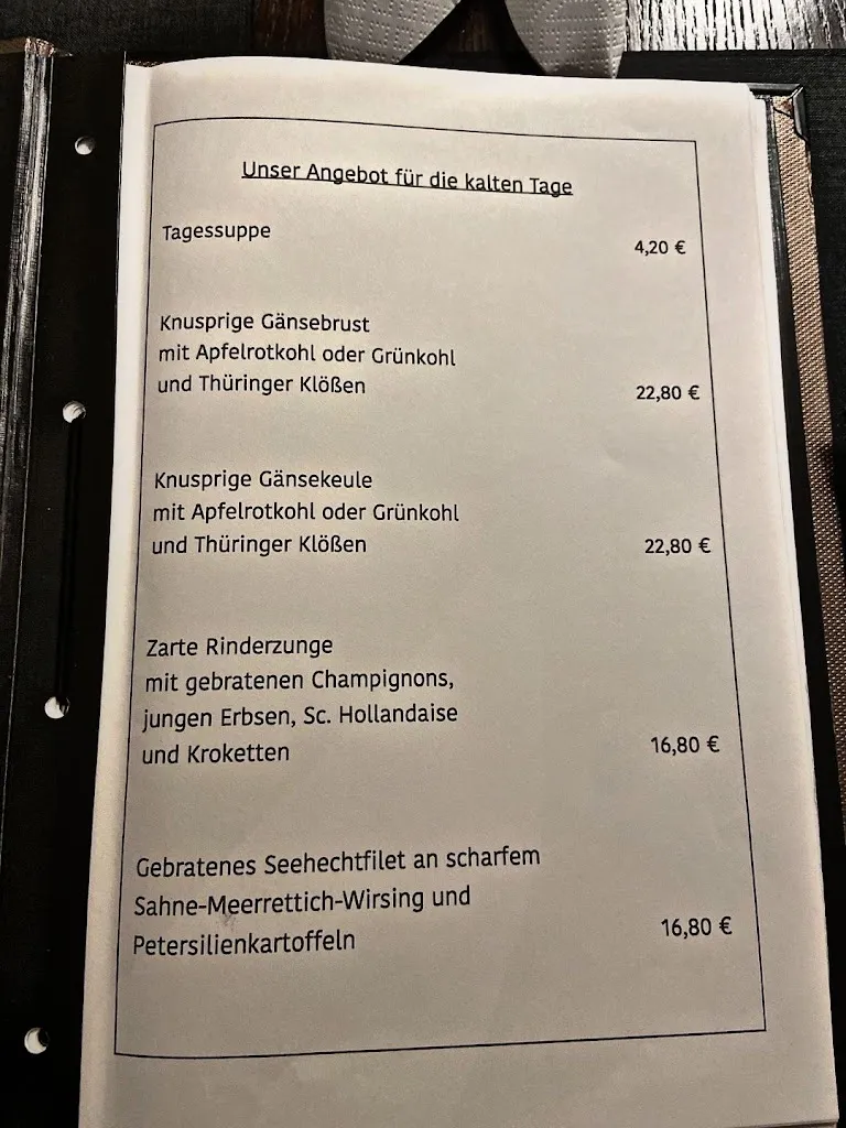 Menu_Landgasthof Löbichau_Löbichau_image_1