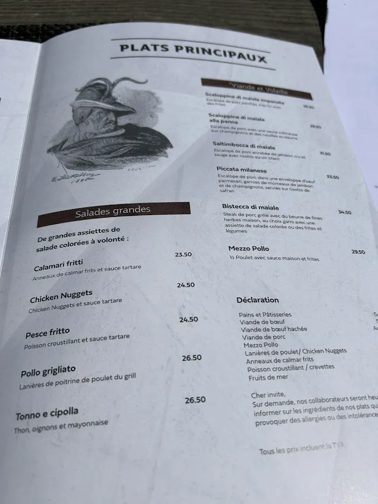 Menu_Restaurant Pizzeria Wilhelm Tell_Altdorf_image_2